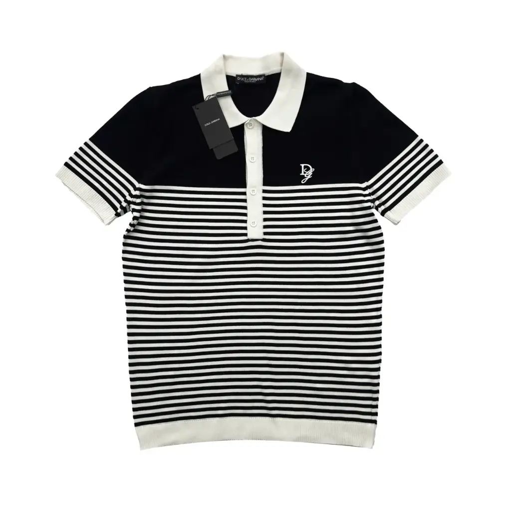 PLAYERA POLO D&G MOD.001 NEGRO