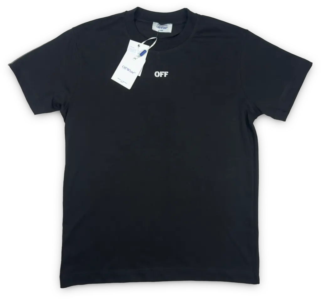 PLAYERA OFF WHITE MOD. 003 NEGRO