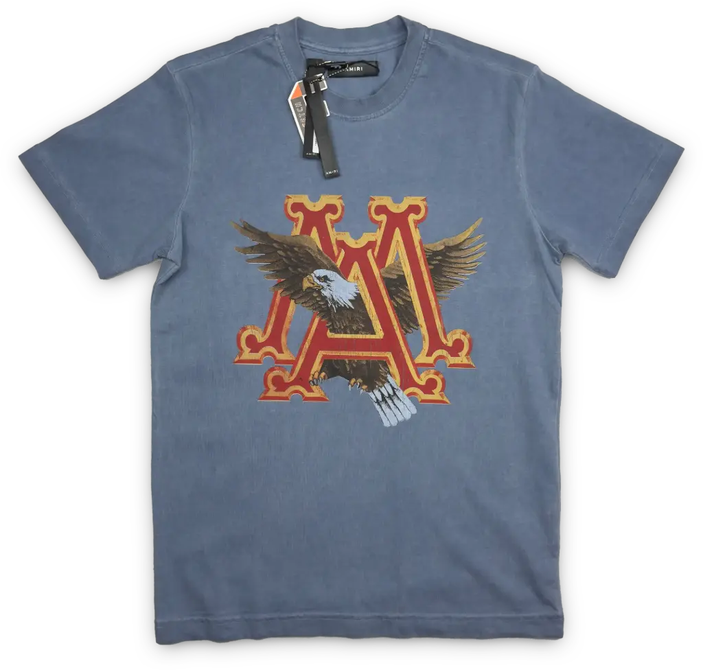 PLAYERA AMIRI MOD. AGUILA AZUL