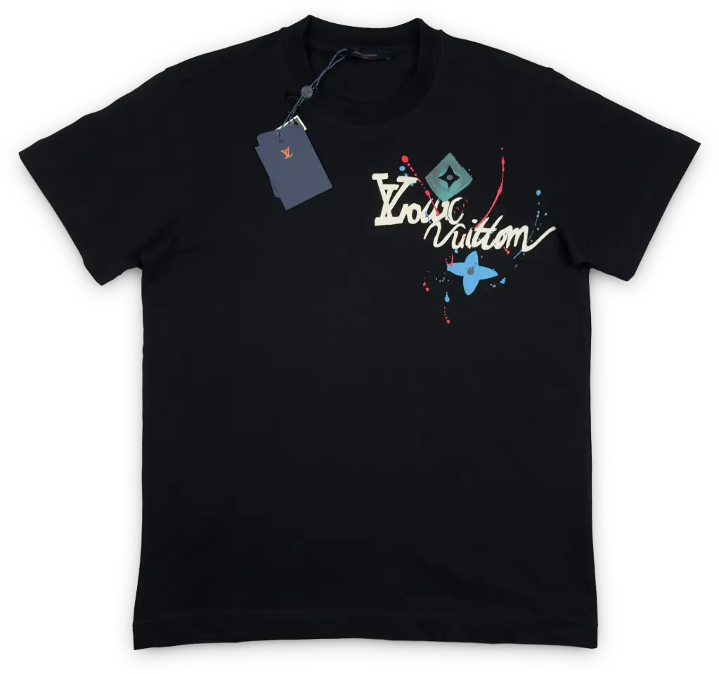 PLAYERA LV MOD. 003 NEGRO