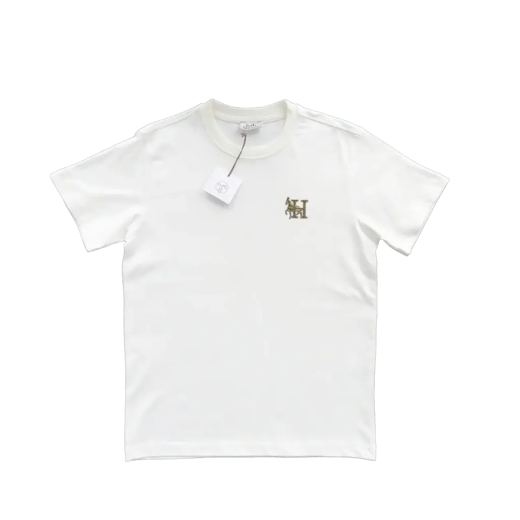 PLAYERA HERMES MOD. 001 BLANCO
