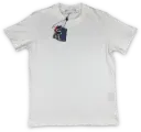 PLAYERA LV MOD. LINEA PUNTOS BLANCO 