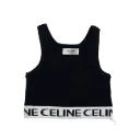 TOP CELINE NEGRO / BLANCO
