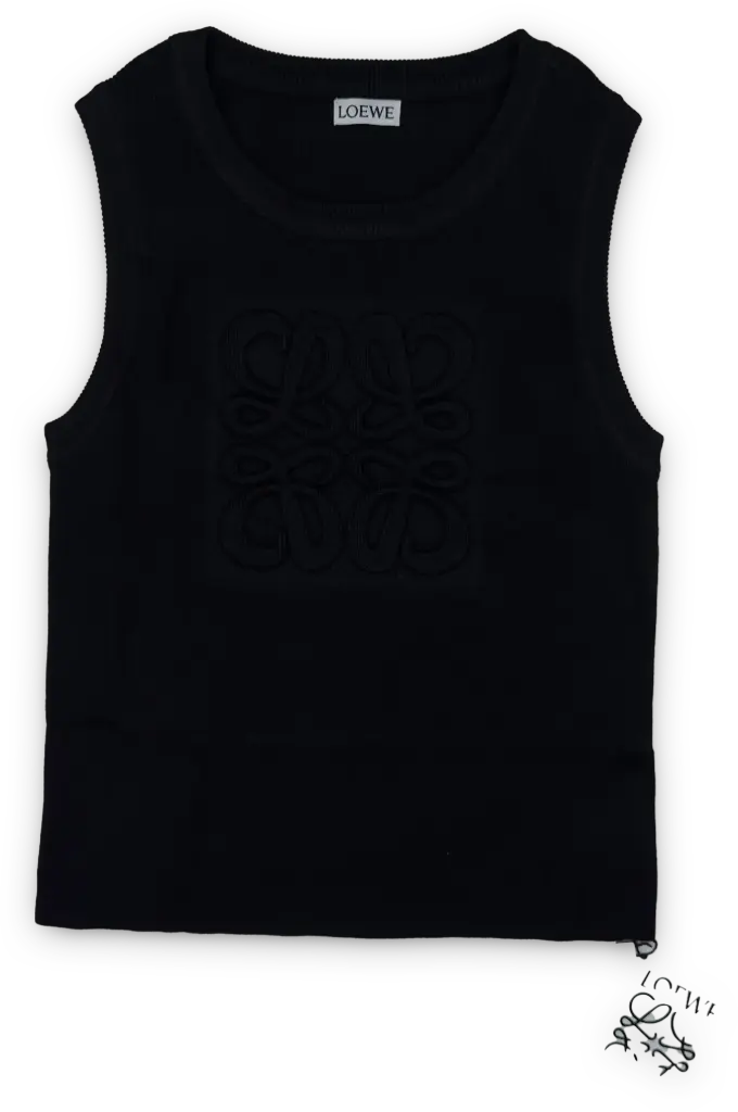 TOP TURCO LOEWE NEGRO