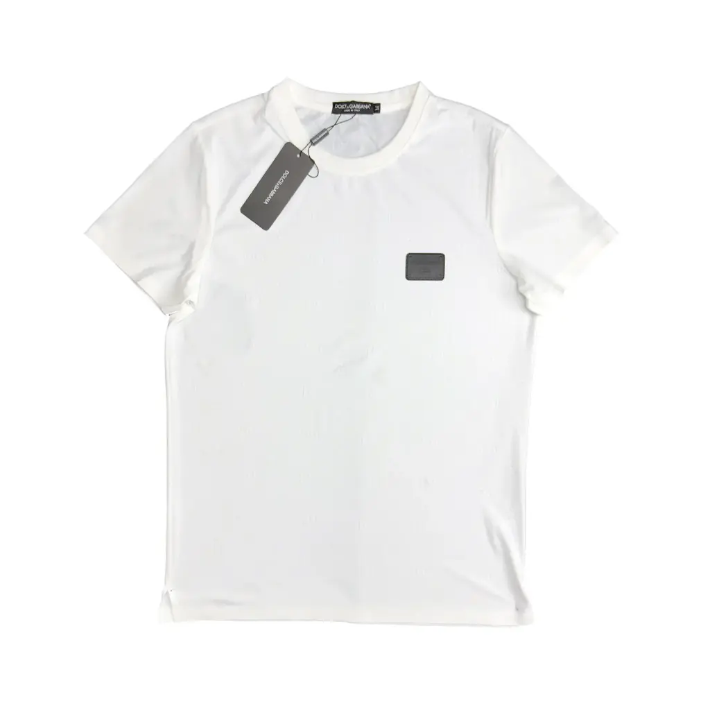 PLAYERA D&G MOD. 011 PLACA BLANCO