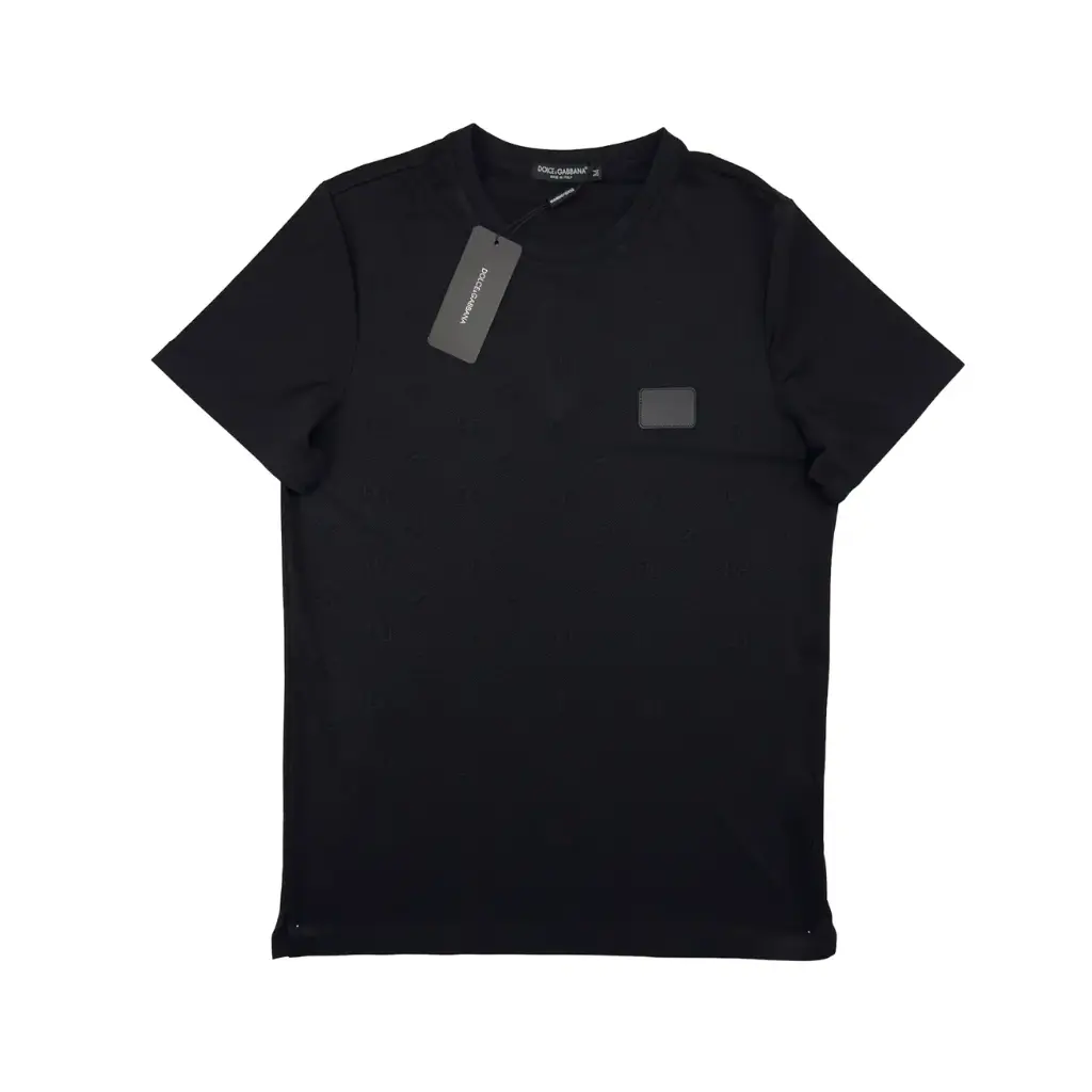 PLAYERA D&G MOD. 011 PLACA NEGRO