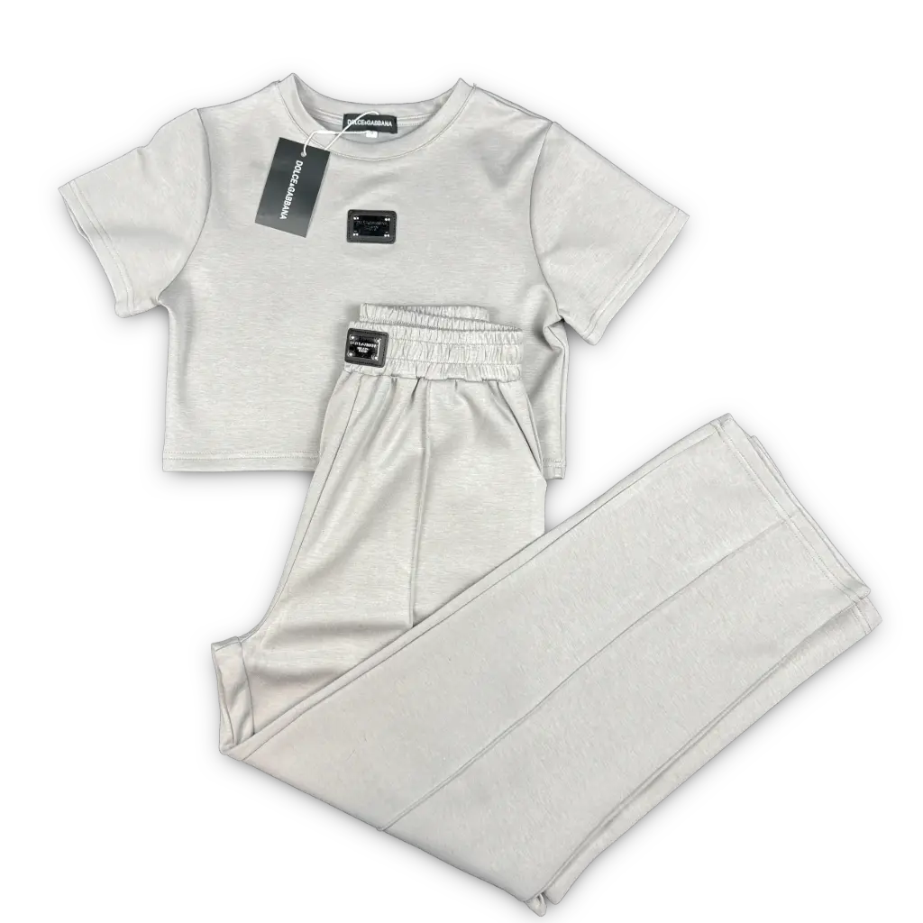 CONJUNTO LIGERO D&Gcolor: Gris,