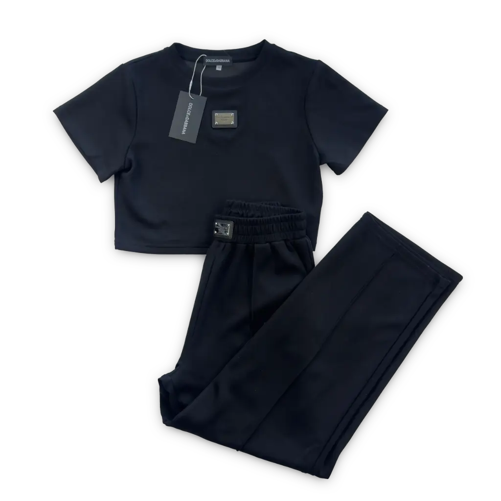 CONJUNTO LIGERO D&Gcolor: Negro,