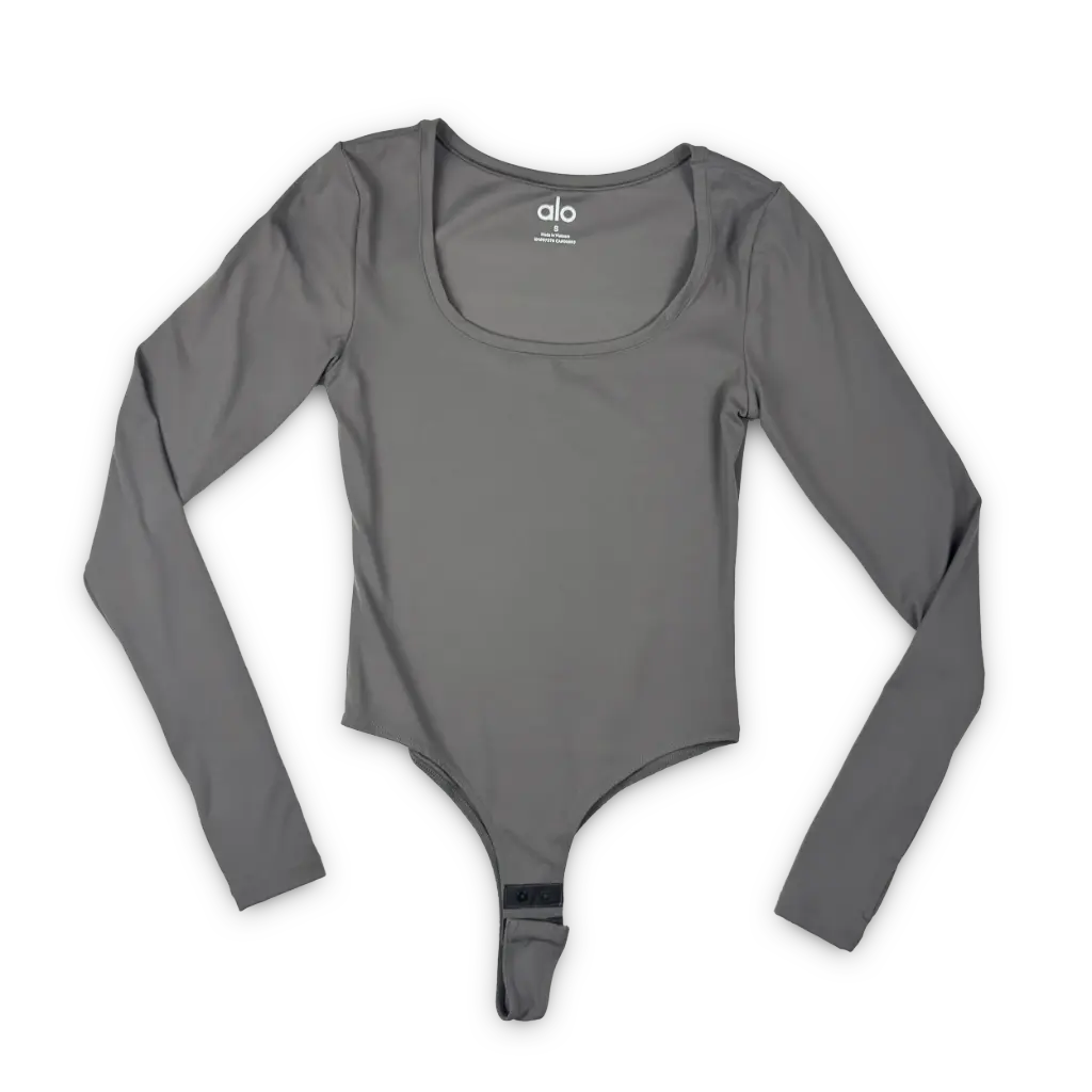 PANTIBLUSA M LARGA ALO YOGAcolor: Gris,