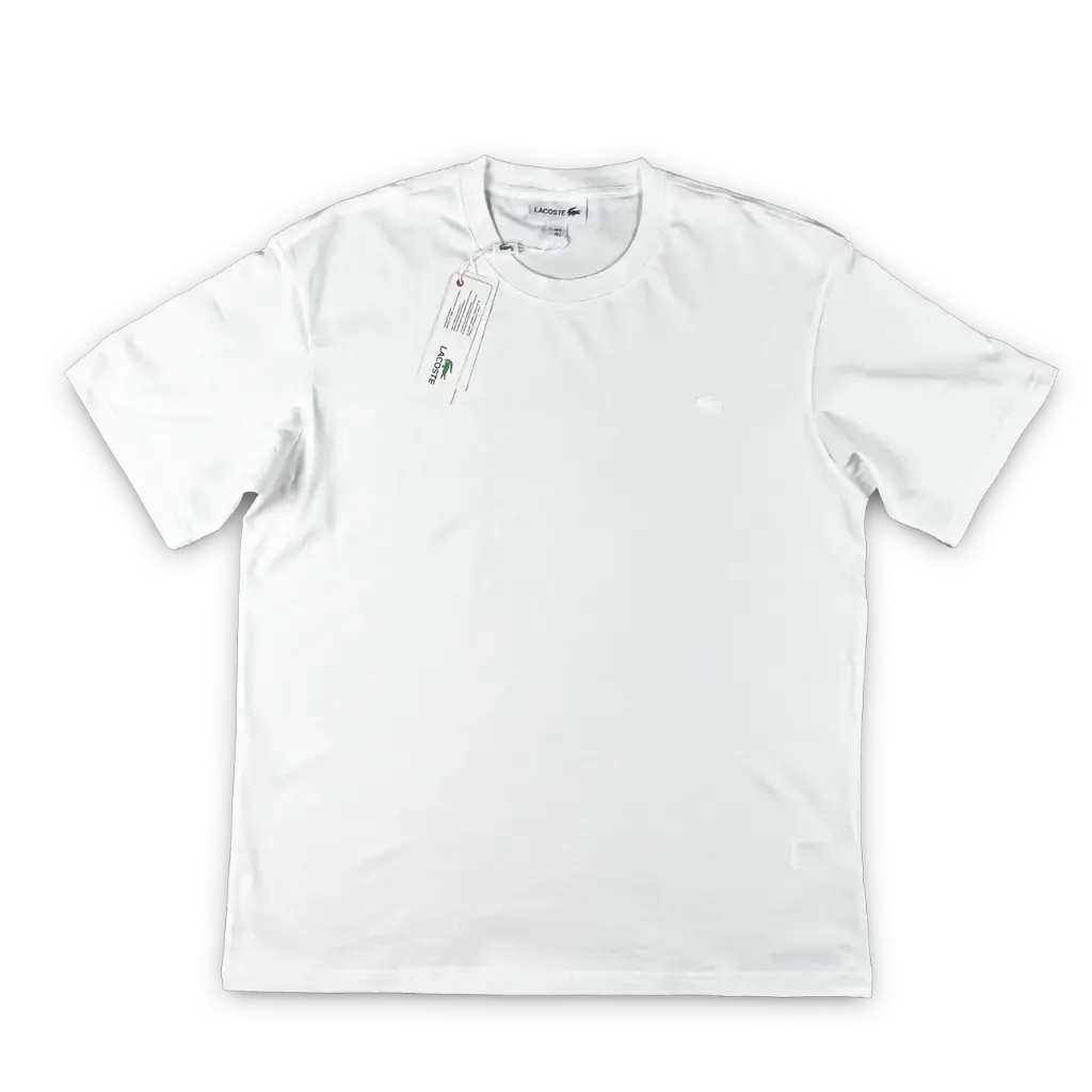 PLAYERA AMERICANA LINEA LACOSTEmodelo: 820,color: Blanco,