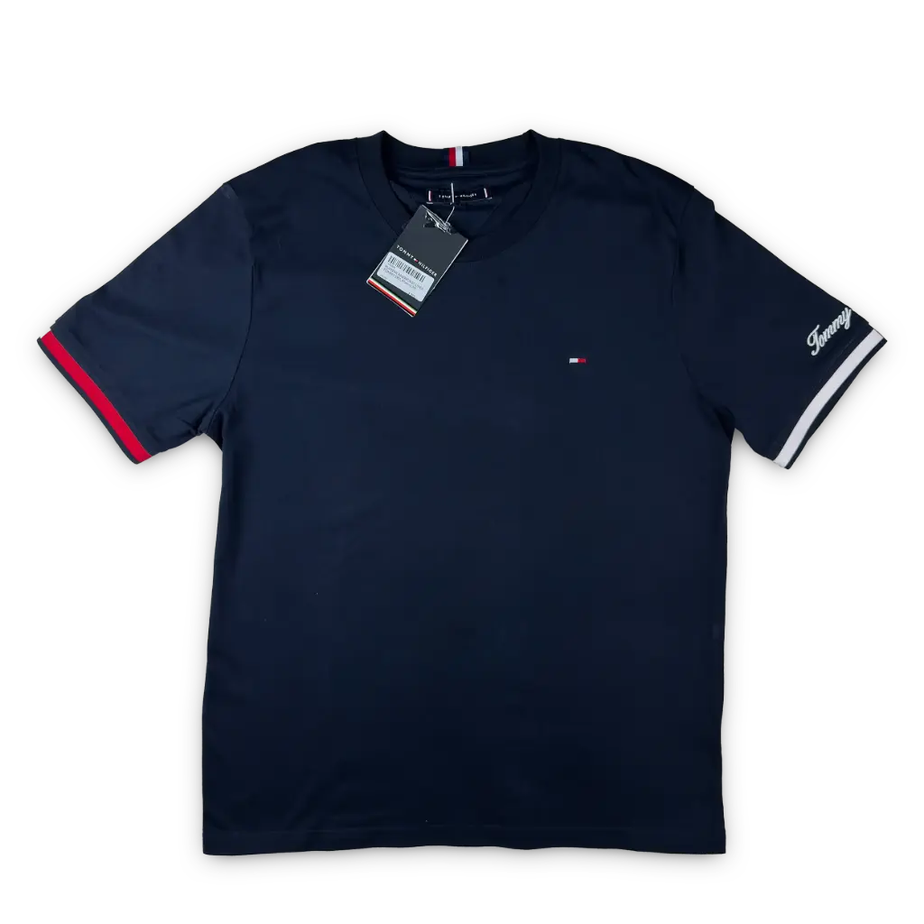 PLAYERA AMERICANA LINEA TOMMYmodelo: 001,color: Marino,
