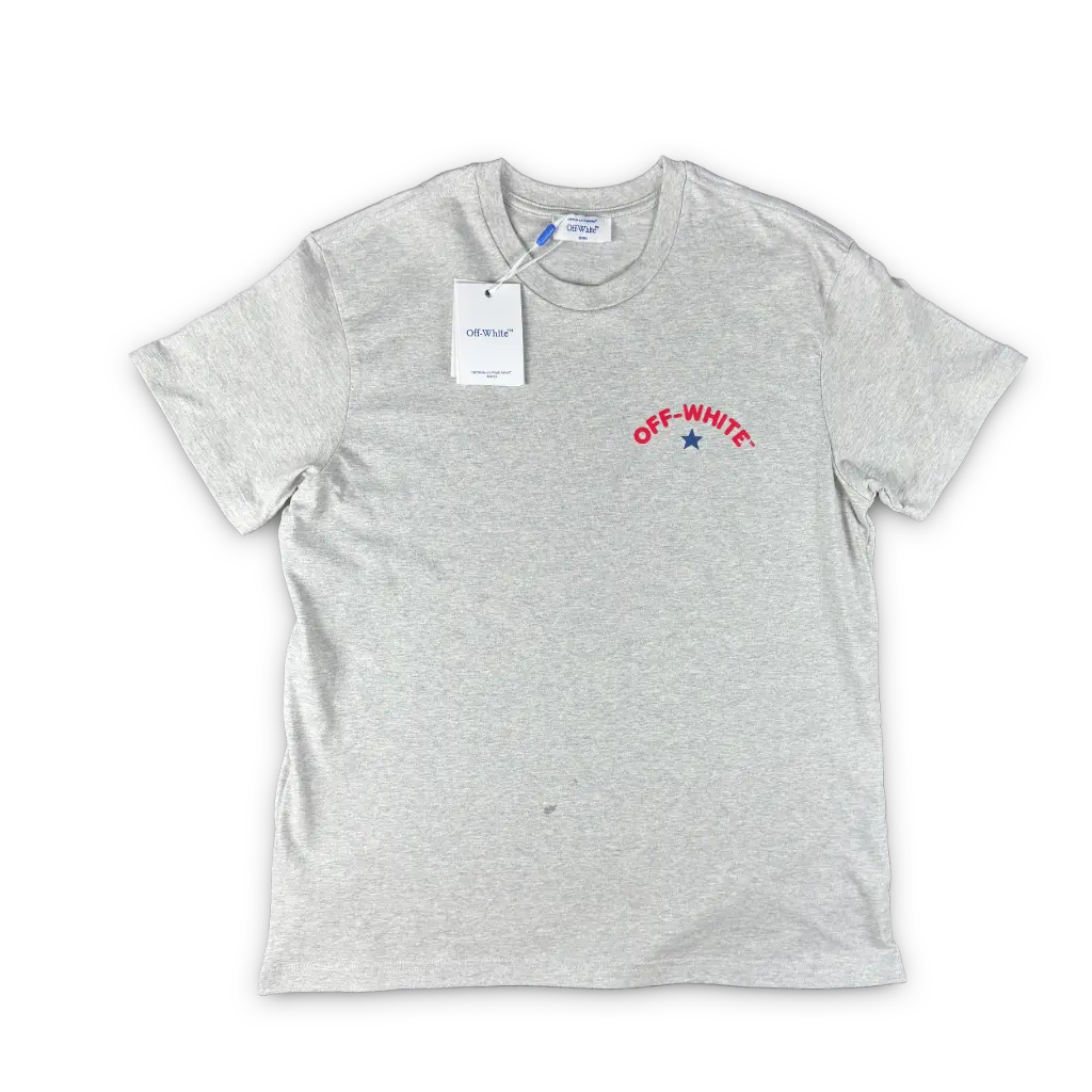 PLAYERA AMERICANA OFF WHITE color: Gris,modelo: 006,