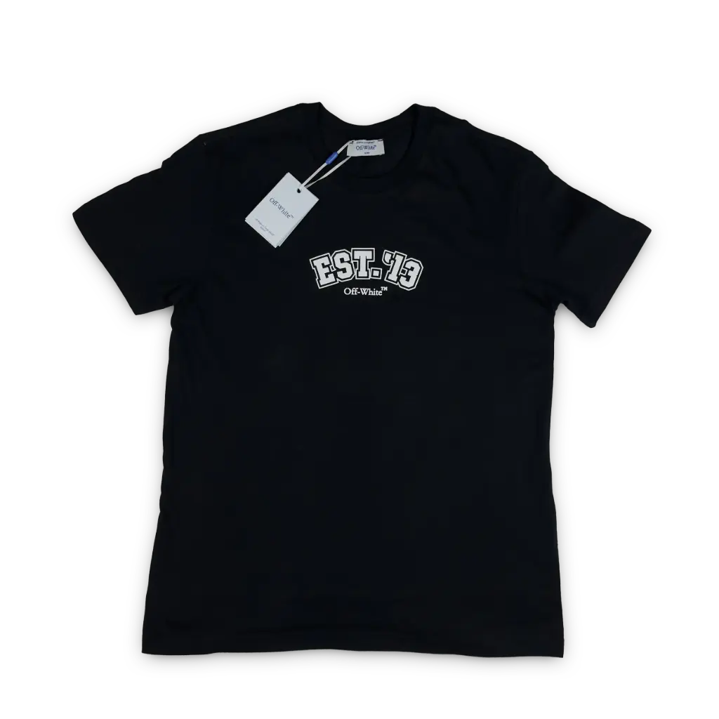 PLAYERA AMERICANA OFF WHITE color: Negro,modelo: 010,