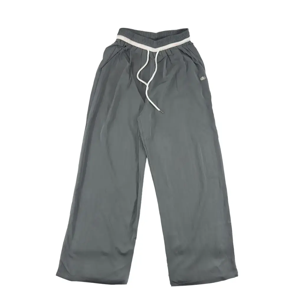 PANTALON DE LINO ALO GRIS