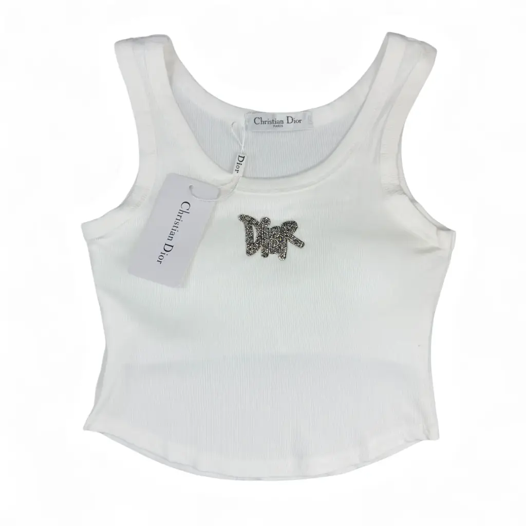 TANK TOP DIOR COLOR BLANCO