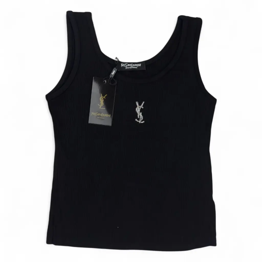 TANK TOP YSL COLOR NEGRO