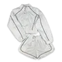 CONJUNTO ALO YOGA CHAMARRA Y SHORT BLANCO