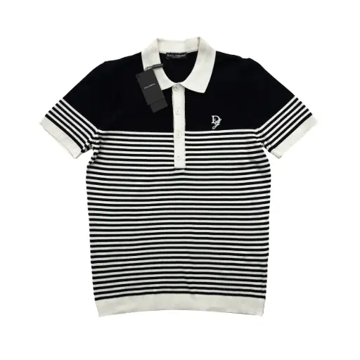 PLAYERA POLO D&G MOD.001 NEGRO