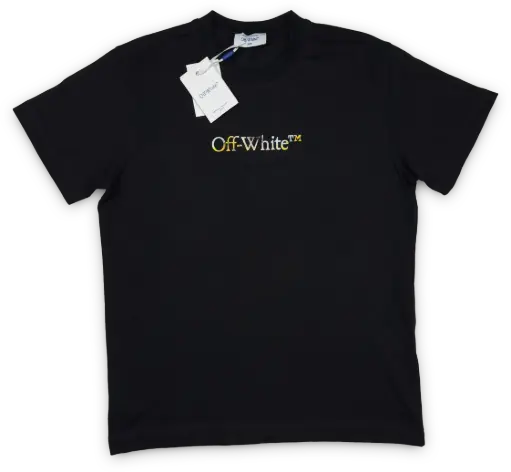 PLAYERA OFF WHITE MOD. 002 NEGRO