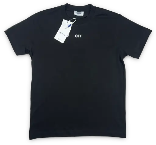 PLAYERA OFF WHITE MOD. 003 NEGRO