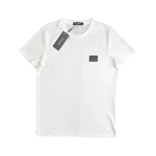 PLAYERA D&G MOD. 011 PLACA BLANCO