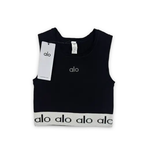 BLUSA ENCAJE ALO,color: Negro