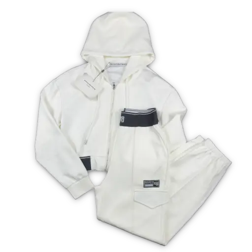 CONJUNTO PANTS ALEXANDER WANGcolor: Blanco,