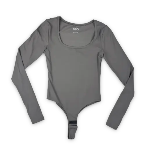 PANTIBLUSA M LARGA ALO YOGAcolor: Gris,