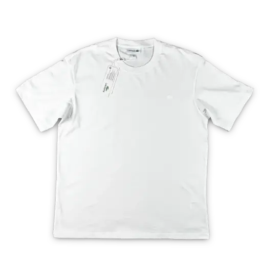PLAYERA AMERICANA LINEA LACOSTEmodelo: 820,color: Blanco,