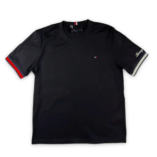 PLAYERA AMERICANA LINEA TOMMYmodelo: 001,color: Negro,