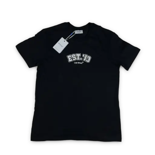 PLAYERA AMERICANA OFF WHITE color: Negro,modelo: 010,