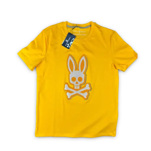 PLAYERA SPANDEX PSYCHO BUNNYcolor: Amarillo,modelo: 6838,