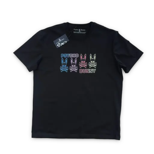 PLAYERA SPANDEX PSYCHO BUNNYcolor: Negro,modelo: 6977,