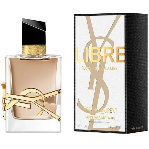 YSL LIBRE FLOWERS AND FLAMES
