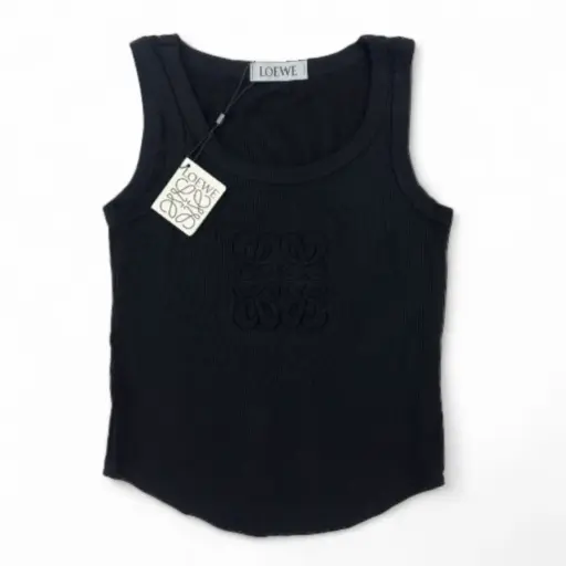 TANK TOP LOEWE RELIEVE COLOR NEGRO