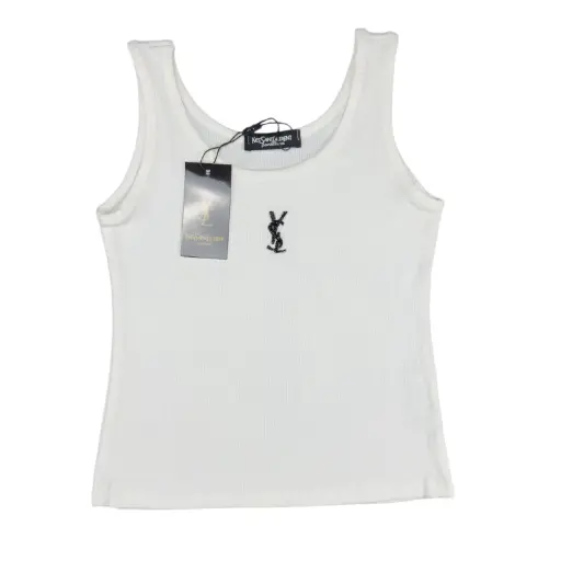 TANK TOP YSL COLOR BLANCO
