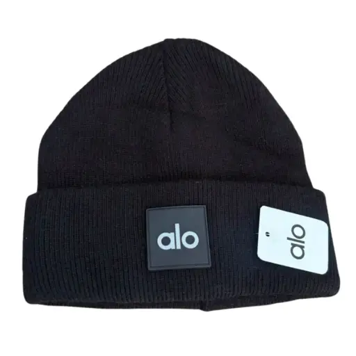 GORRO ALO YOGA DE INVIERNO NEGRO 